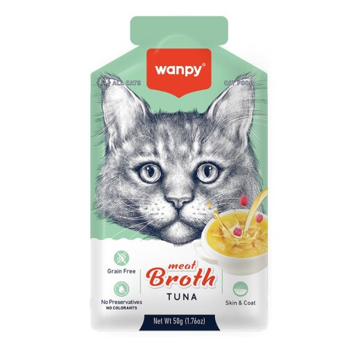 Wanpy Ton Balıklı Kedi Çorbası 50 Gr - 1